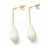 Brass Teardrop Dangle Stud Earrings EJEW-A121-19A-01-2