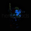 Transparent Acrylic Pendants OACR-WH20007-01C-16-3