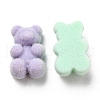 Flocky Acrylic Beads OACR-E020-05-2