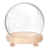   1Pc Glass Dome Cover DJEW-PH0001-40-2