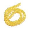 Natural Quartz Imitation Yellow Agate Beads Strands G-C179-B12-01-3