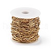304 Stainless Steel Oval & Ring Link Chain CHS-C006-05G-3