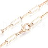 Brass Paperclip Chains MAK-S072-14C-G-2