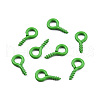 Spray Painted Iron Screw Eye Pin Peg Bails IFIN-N010-002B-06-2