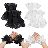 ANATTASOUL 2 Pairs 2 Colors Polyester Oversleeves AJEW-AN0007-22-1