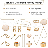 Brass Spacer Beads KK-BC0006-11G-NR-7