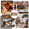 Ceramic Candle Cup Set AJEW-WH0038-14-6