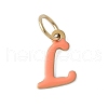 304 Stainless Steel Enamel Charms STAS-G353-01G-L-1