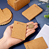 100Pcs Ractangle Kraft Paper Necklace Earring Display Cards AJEW-TA0001-26A-5