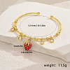 Brass Pave Cubic Zirconia Cuff Bangles IM6827-4-1