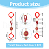 Silicone Knitting Needle Stoppers HJEW-NB00172-2