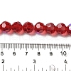 Electroplate Transparent Glass Beads Strands X-EGLA-A035-T10mm-L01-4