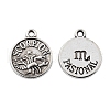 Tibetan Style Alloy Charms TIBE-YW0001-17AS-LF-5