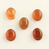 Dyed Natural Brazil Red Agate Oval Cabochons G-R261-13-1