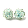 Handmade Polymer Clay Rhinestone Beads FIND-NH0001-15B-2