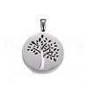 Non-Tarnish 304 Stainless Steel Pendants STAS-K162-105P-1
