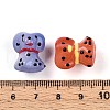 Handmade Lampwork Enamel Beads LAMP-N029-01-4