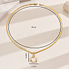 Brass Pave Colorful Cubic Zirconia & Imitation Pearl Star Pendant Necklaces for Women VQ2219-2