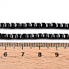 Natural Black Quartz Beads Strands G-T141-60-5