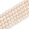 Natural Cultured Freshwater Pearl Beads Strands PEAR-I007-07Y-04A-2