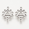 Tibetan Style Alloy Links connectors TIBEP-S315-30AS-RS-1