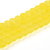 Transparent Glass Beads Strands GLAA-T032-T10mm-MD12-1