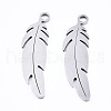 Non-Tarnish 201 Stainless Steel Pendants STAS-T044-205P-1