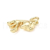 Brass Pendants ZIRC-I356-20G-2