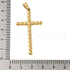 Ion Plating(IP) 304 Stainless Steel Pendants STAS-C103-30C-G-3