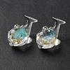 Luminous Transparent Resin Pendants RESI-K019-07-3