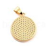 Brass Enamel Pendants KK-P209-02G-04-RS-4