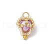 Glass Pearl Pendants PALLOY-MZ00746-03-1
