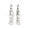 Tibetan Style Alloy Pendant TIBE-M001-03AS-1