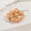 Brass Adjustable Cuff Open Rings for Women AQ4831-5