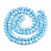 Electroplate Glass Beads Strands EGLA-S194-01A-A-2