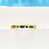 Adjustable Brass Micro Pave Cubic Zirconia Finger Rings for Women RJEW-H247-15G-3