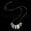 Rectangle Natural Abalone Shell/Paua ShellGraduated Beads Strands SSHEL-P002-05B-3