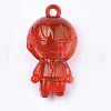 Transparent Acrylic Pendants TACR-S149-01-2