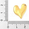 304 Stainless Steel Heart Pendants STAS-R162-01G-03-3