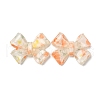 Transparent Printed Acrylic Cabochons OACR-M008-01A-1