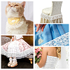 FINGERINSPIRE 10 Yards Nylon Elastic Lace Trim OCOR-FG0002-66A-7