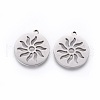 201 Stainless Steel Pendants X-STAS-F231-058P-1