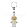 2Pcs 2 Colors Astronaut PVC Plastic Big Pendants Keychains KEYC-JKC00686-4