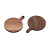 Walnut Wood Pendants WOOD-T032-23-2