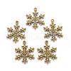Zinc Tibetan Style Alloy Pendants X-TIBEP-12740-AG-FF-1