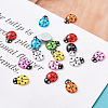 Transparent Flat Back Resin Cabochons CRES-TA0001-05-7