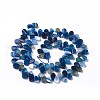 Dyed Natural Agate Beads Strands G-F595-A09-2