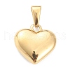 304 Stainless Steel Pendants STAS-P278-01K-G-2