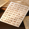50Pairs Alloy Crystal Rhinestone Stud Earring Sets WGE3ED5-10-1