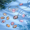   1 Bag Flat Back Glass Cabochons GGLA-PH0001-54A-5